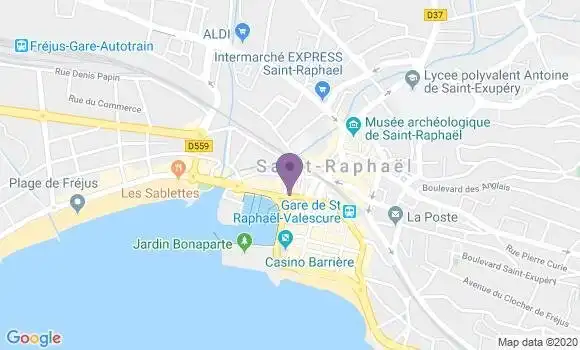 Localisation Mtre Pradeau Marie Pierre