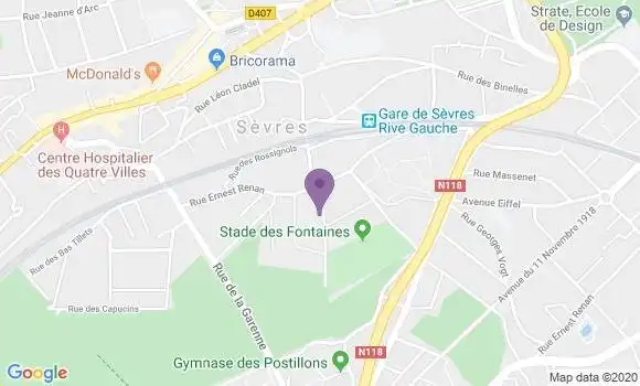 Localisation Mtre Le Bars Julie