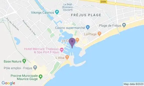 Localisation Mtre Righi Daniel