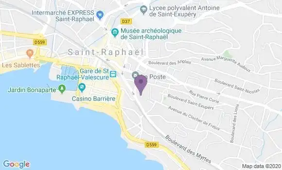 Localisation Mtre Varner Marion