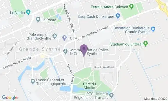 Localisation Mtre Carlier Jean Philippe
