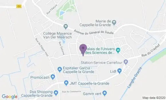 Localisation Mtre Deleu Sabine