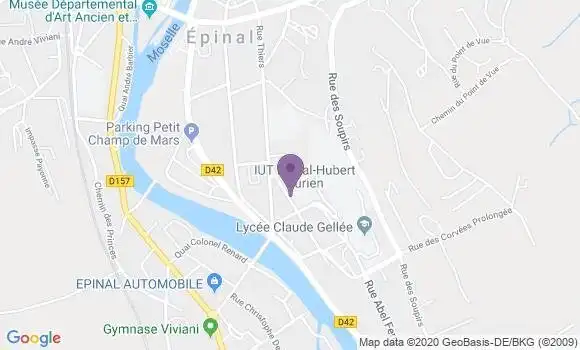 Localisation Mtre Bentz Laurent