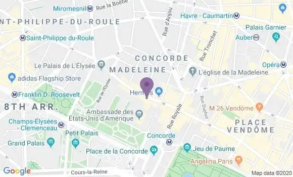 Localisation Mtre Le Goff Aymeric