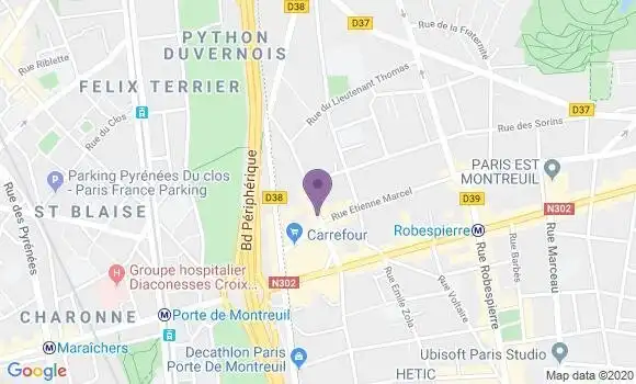 Localisation Mtre Le Goff Carine