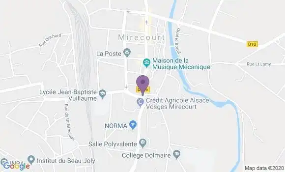 Localisation Mtre Desforges Laure