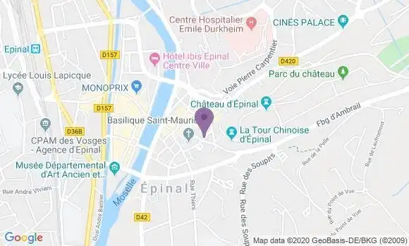 Localisation Mtre Faivre Catherine