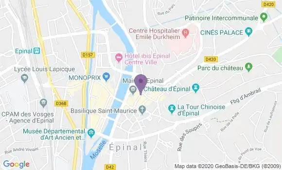 Localisation Mtre Gisser François