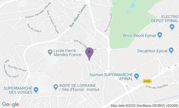 Localisation Mtre Grosdemange Magali