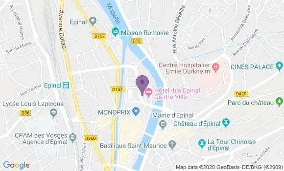 Localisation Mtre Reichert Ripplinger Christine