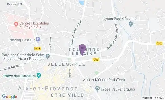 Localisation Mtre Vaudano Claude