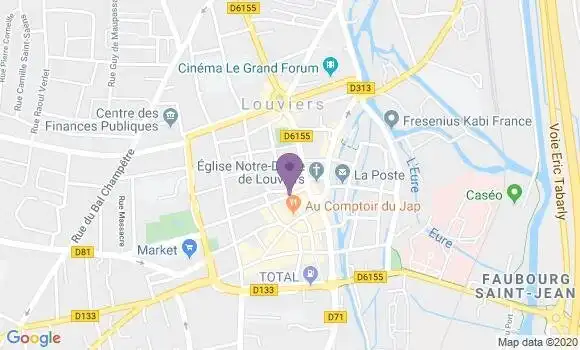 Localisation Mtre Bailly Claudine