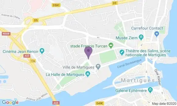 Localisation Mtre Venzal Annette