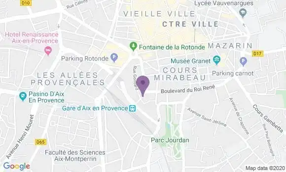 Localisation Mtre Verdanet Magar Virginie