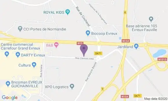 Localisation Mtre Duflo Charles