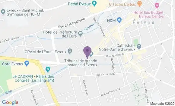 Localisation Mtre Givord Cyrille