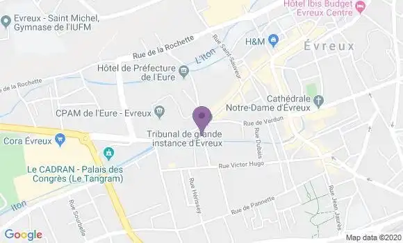 Localisation Mtre Hubert Xavier