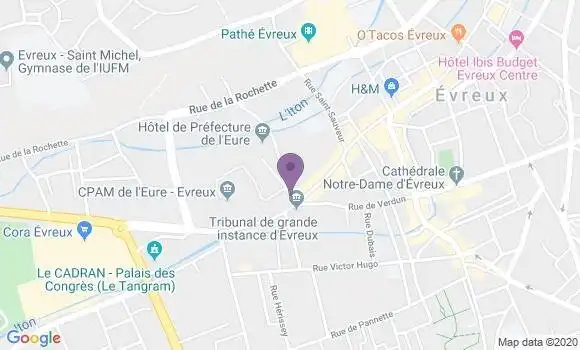 Localisation Mtre Lesne Pascal