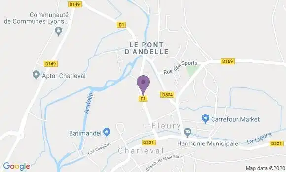 Localisation Mtre Requillart Nicolas