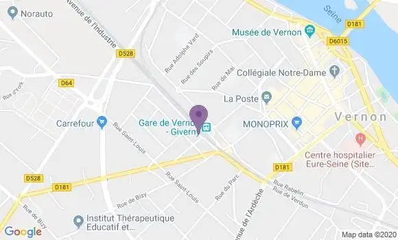 Localisation Mtre Segura Hélène