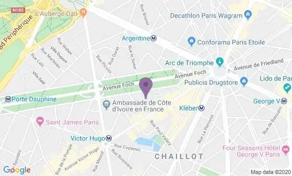 Localisation Mtre Leborgne Claudine