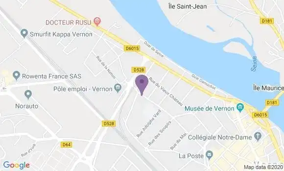Localisation Mtre Vincent Xavier