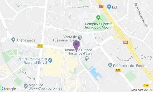 Localisation Mtre Biri Francis