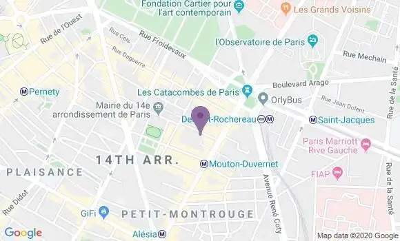 Localisation Mtre Lecossois Lemaitre Delphine