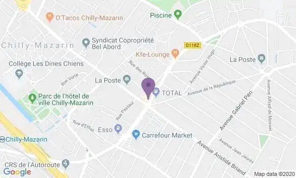 Localisation Mtre Derymacker Catherine