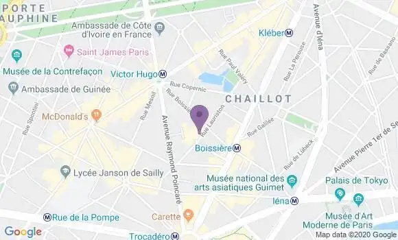 Localisation Mtre Leenhardt Christophe
