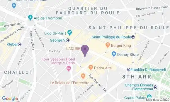 Localisation Mtre Lefaucheux Delphine