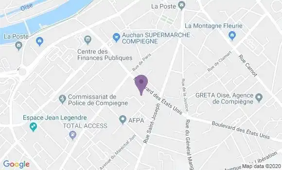 Localisation Mtre Lefevre Christelle