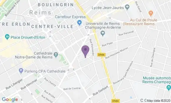 Localisation Mtre Lefevre Gauthier