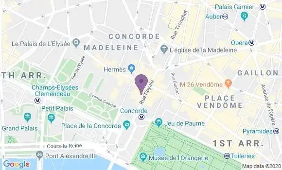 Localisation Mtre Lefort Olivier