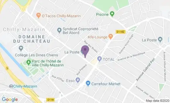 Localisation Mtre Lapeire Lefevere Anne