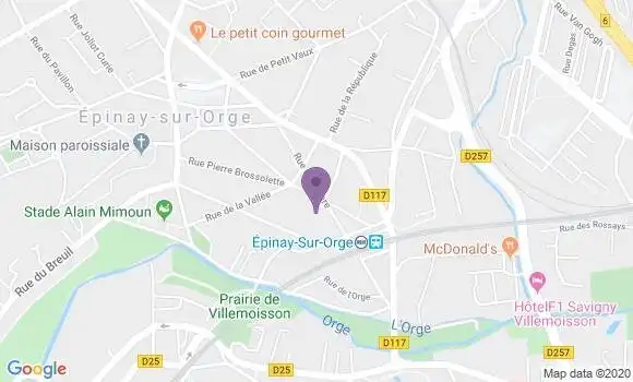 Localisation Mtre Loiseau Jacques