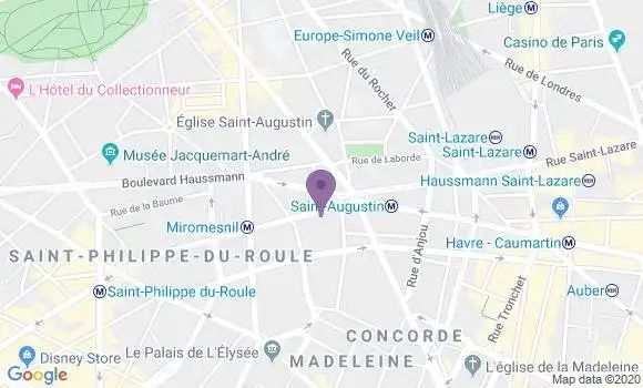 Localisation Mtre Legrand Paul Albert
