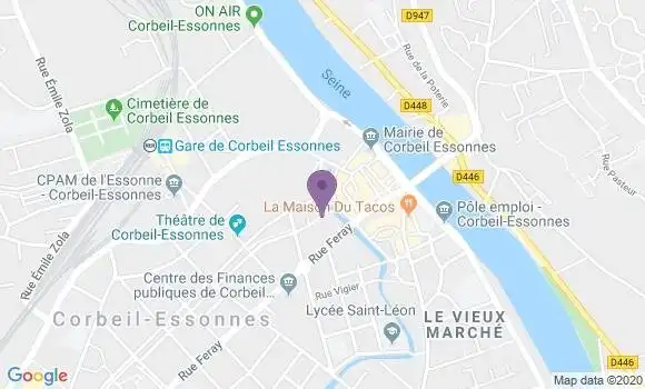 Localisation Mtre Miorini Michel