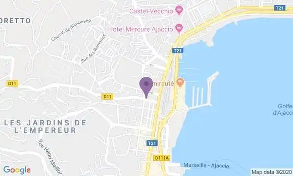 Localisation Mtre Colombani Marie