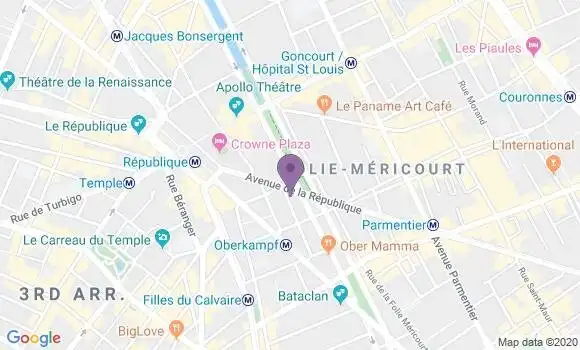 Localisation Mtre Lellouche Barbara