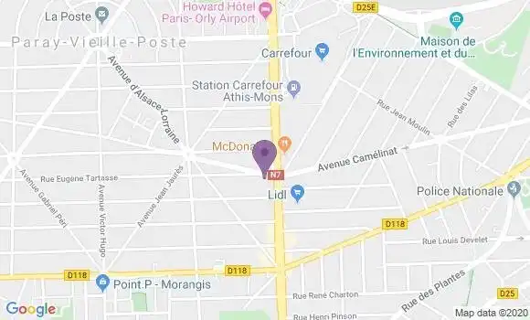Localisation Mtre Pauper Patrice