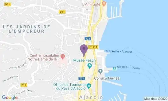 Localisation Mtre Comiti Jean