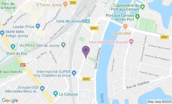 Localisation Mtre Petit Jean Philippe