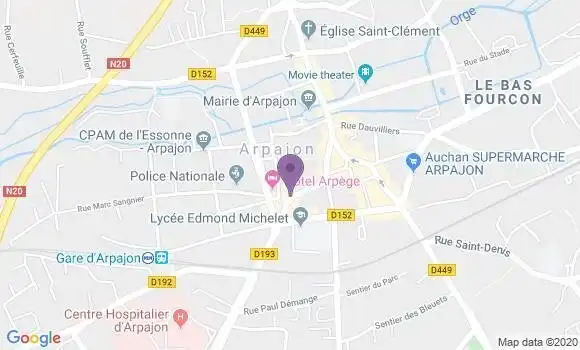 Localisation Mtre Rouzeau Laurence