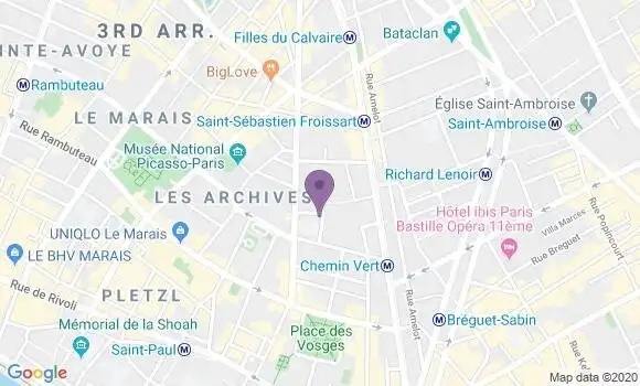 Localisation Mtre Lemire Françoise