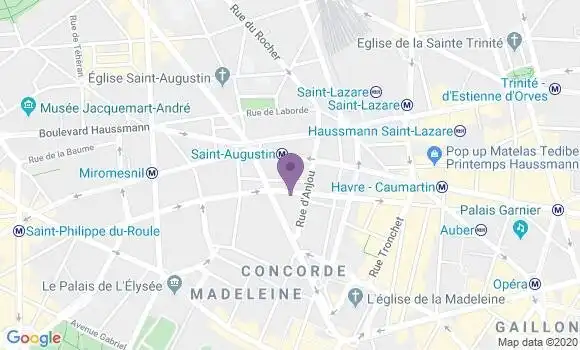 Localisation Mtre Lemoine Diane
