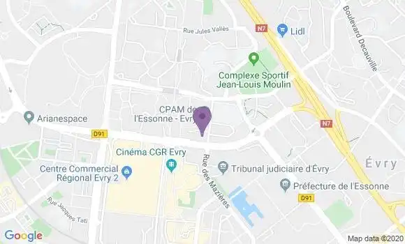 Localisation Mtre Tauvel Françoise