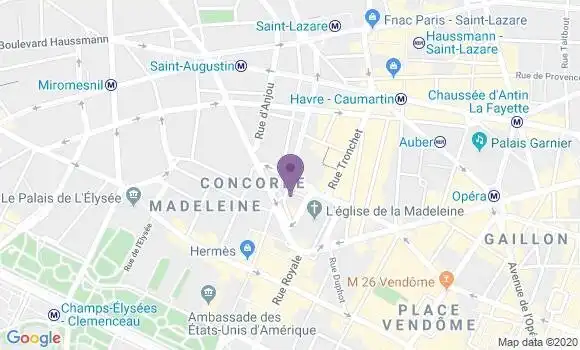 Localisation Mtre Lenfant Nathalie