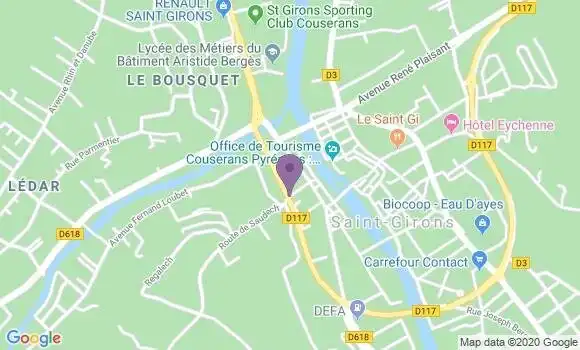 Localisation Mtre Barat Marie