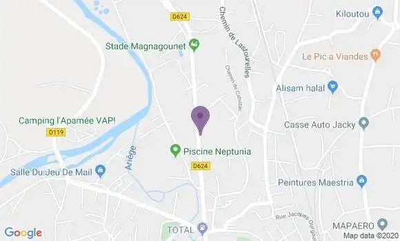 Localisation Mtre Obis Magalie